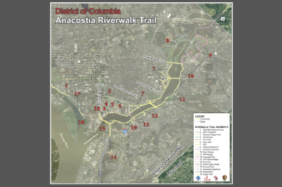 Anacostia Riverwalk Trail segments