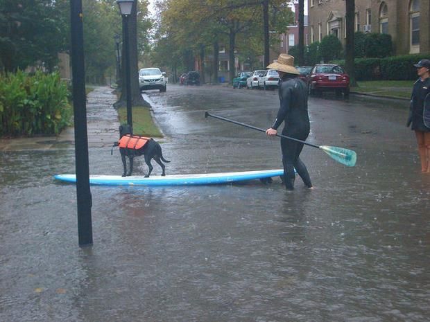 The Flooding Of Downtown Norfolk