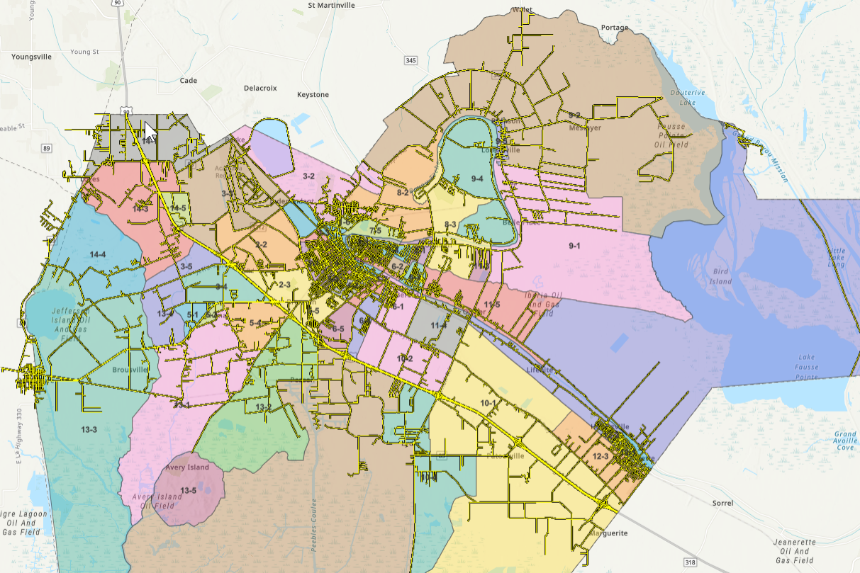 Iberia Parish Government GIS