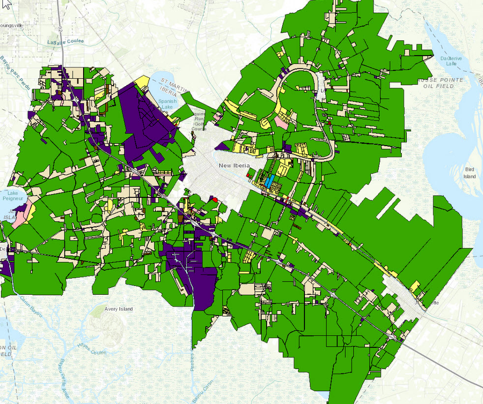 Iberia Parish Government GIS