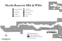 Merritt Reservoir Contour Map Merritt Reservoir Sra Area Map (Pdf) - Overview