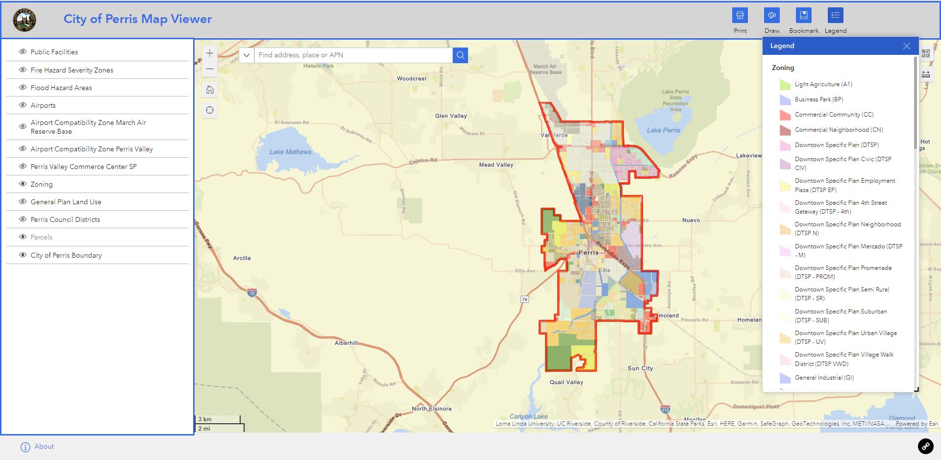 City of Perris GIS