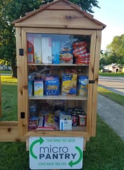 Micro Food Pantry Map Will County Northern Illinois