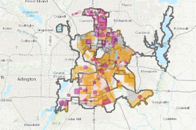 Dallas Hoa Na Map