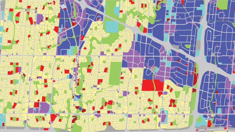 City Of Mississauga Zoning Map 2020 Existing Land Use