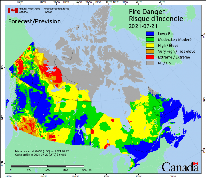 Impact and reasons why wildfires are happening in Canada