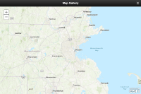 View Mobile gallery with map sample in sandbox