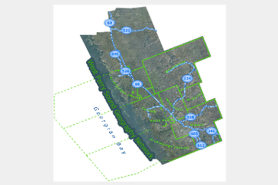 East Parry Sound Gis Map West Parry Sound Geography Network