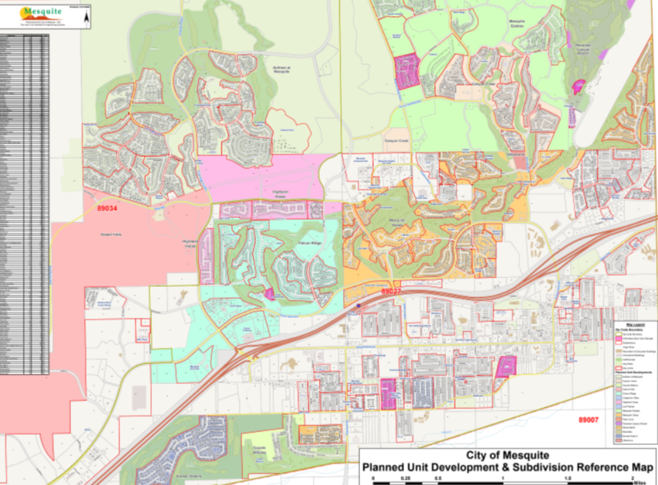 City of Mesquite Map Gallery