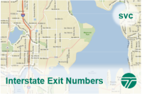 WSDOT - Interstate Exit Numbers