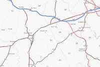 1991 Federal Aid Primary System Map