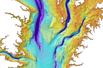 United States Bathymetric and Fishing Maps including  Topographic/Bathymetric Maps, 73556, United States Bathymetric and Fishing  Maps including Topographic/Bathymetric Maps, General Map Collection