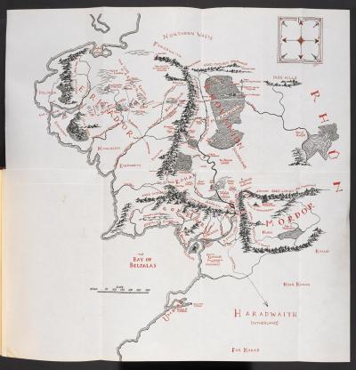 fictional book maps