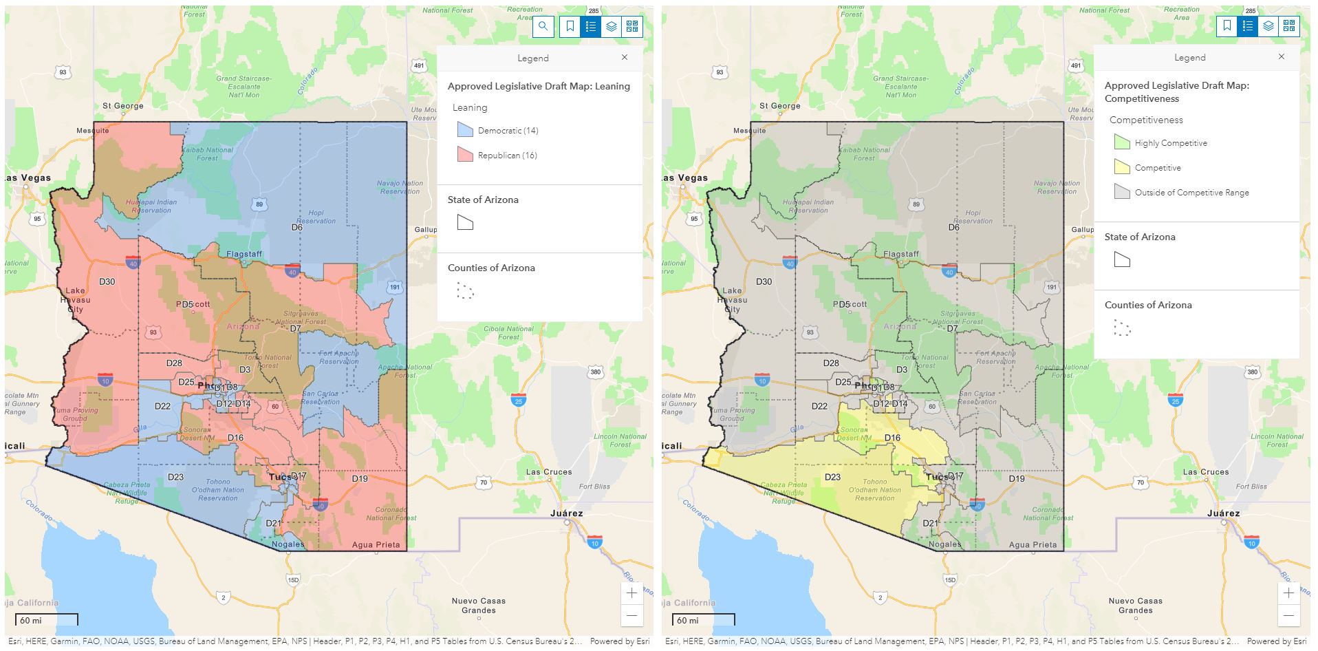 Draft Maps