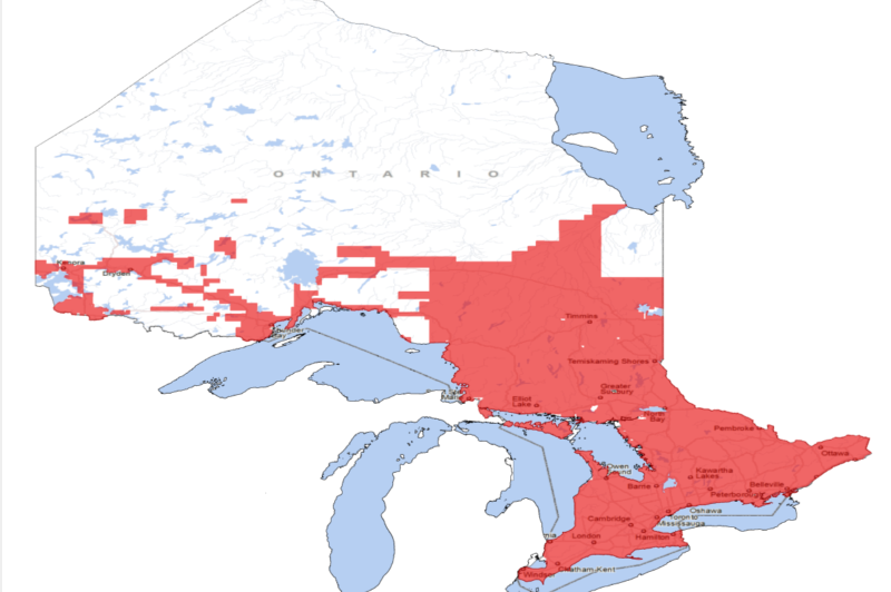 Northern Ontario Township Map Geographic Township Improved | Ontario Geohub