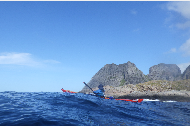 Kayaking in Lofoten