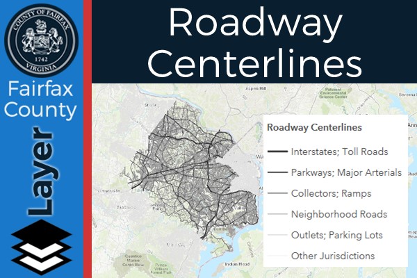 City Of Fairfax Gis Roadway Centerlines | Fairfax County Gis & Mapping Services Open Data Site