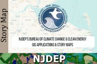 NJDEP Bureau Of Climate Change & Clean Energy GIS Apps /Story Maps