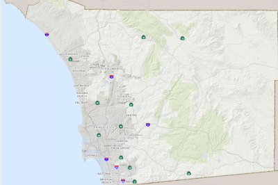 San Diego County Gis Parcel Map Gis Links | Sangis Website