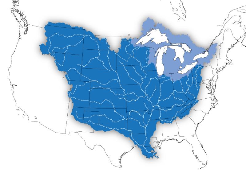 Map Of The Mississippi River