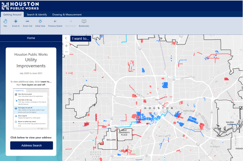 Houston Public Works Open Data