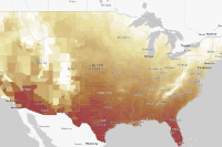 Days Above 90 Deg F In 2050