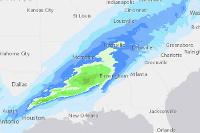 National Weather Service 72 Hour Precipitation Forecast