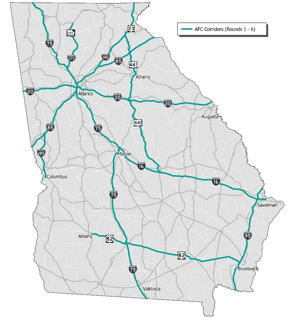 Georgia’s EV Infrastructure Deployment Plan