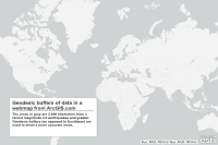 View Geometry Engine - Geodesic buffers sample in sandbox