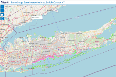 Know Your Zone Storm Surge Zone Interactive Map