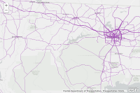 View Proportional symbols for lines sample in sandbox