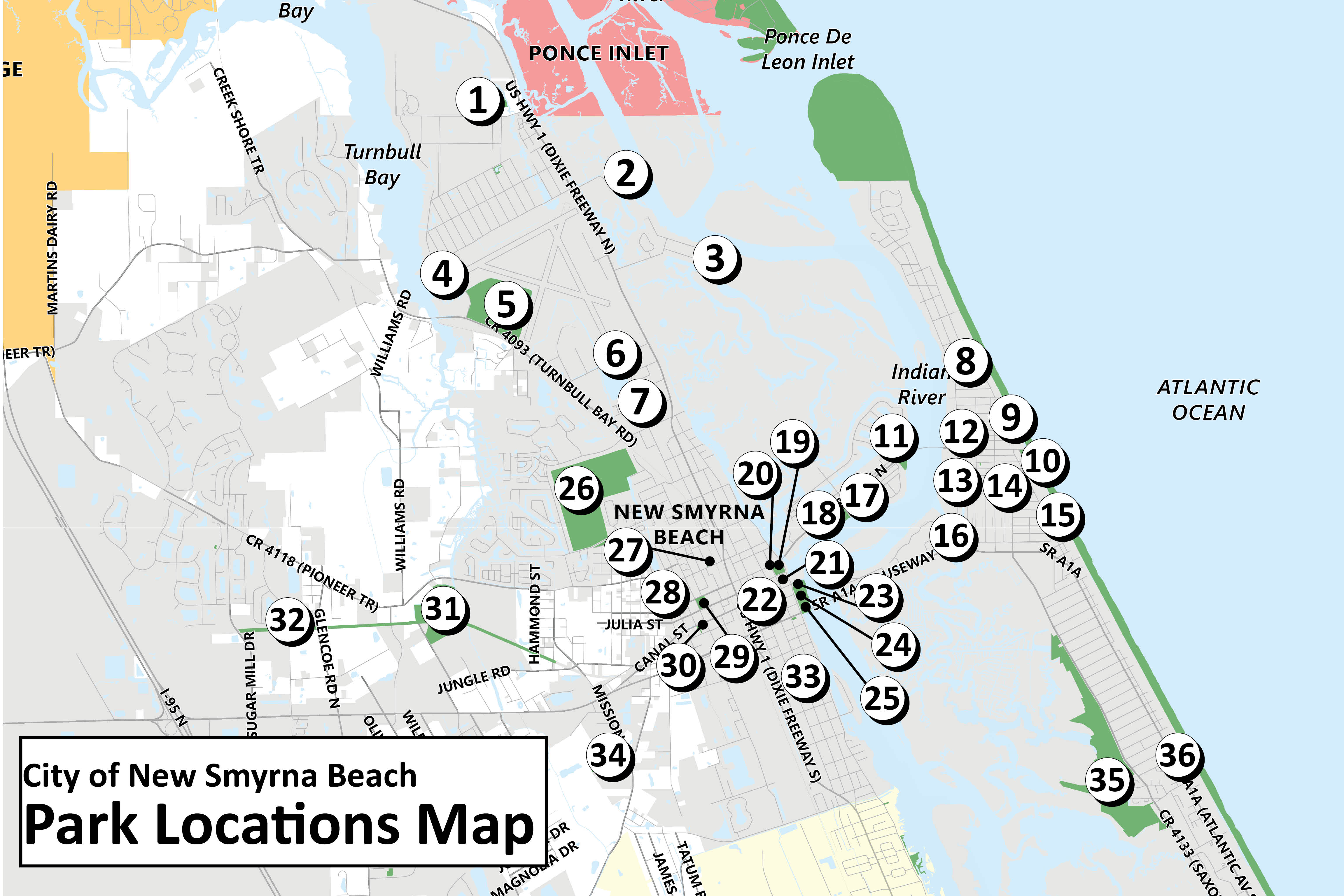 City Of New Smyrna Beach Parks Master Plan Survey