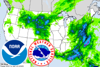 WPC Quantitative Precipitation Forecasts - 48-hour Totals for Days 4-5 and  Days 6-7