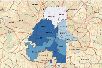 Atlanta City Council District Map - Maps For You