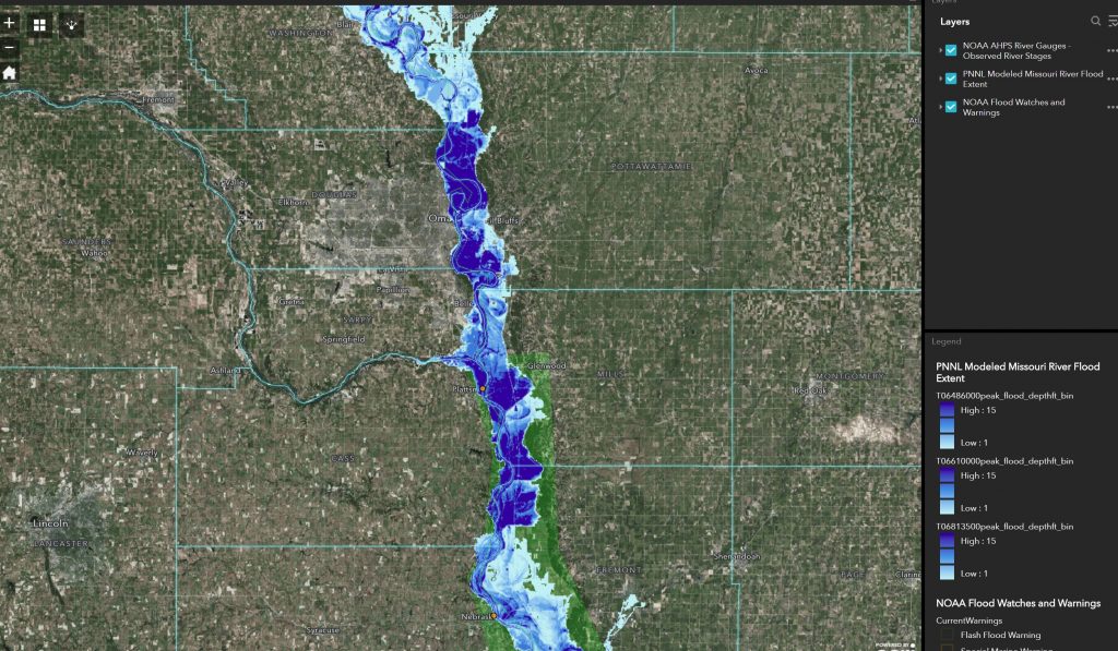 PNNL RIFT Flood Depth Grids