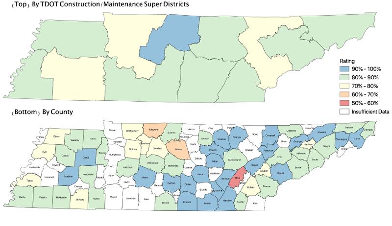 Are you Satisfied with the Transportation System in TN?