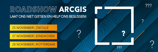 Roadshow ArcGIS 2024 - Input Ophalen Onderwerpen (DR)