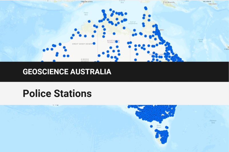 Police Stations  Digital Atlas of Australia