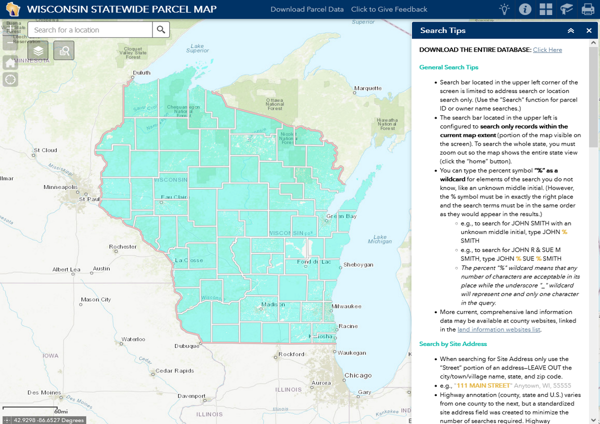 Sheboygan County Gis Map Apps | Geohub Site