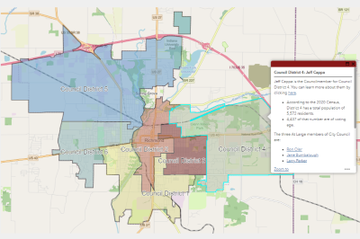 Richmond City Council District Map