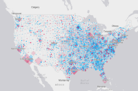 USA 2016 Daytime Population