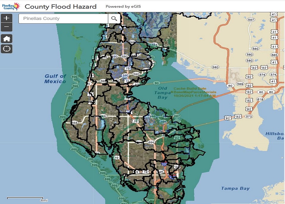 Pinellas County Flood Hazard Area