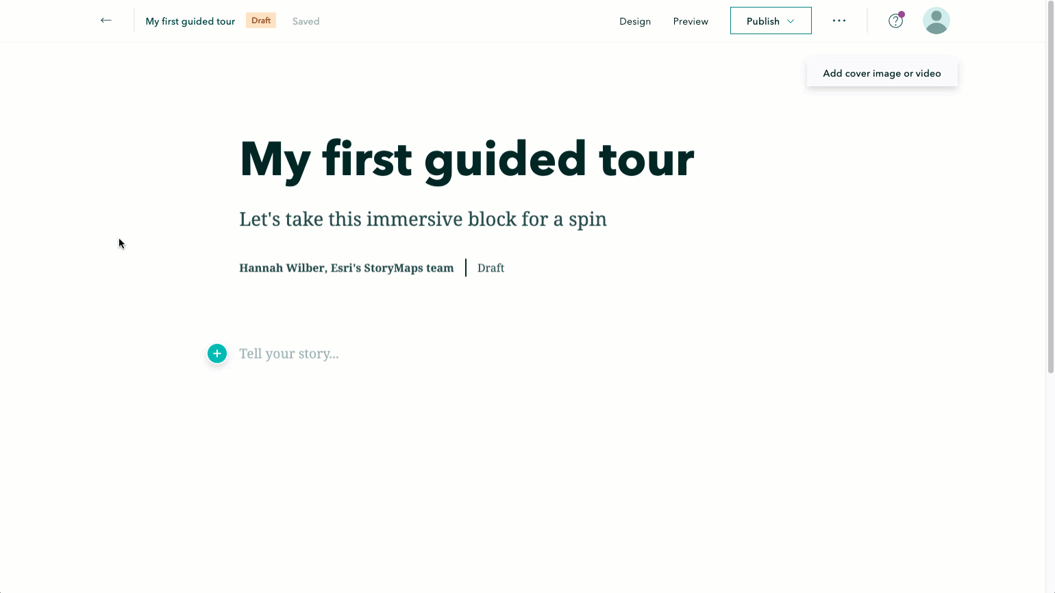 Create Your First Guided Tour In Arcgis Storymaps