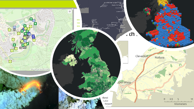 7. Proportional Symbol map, This map uses a basemap made Ar…