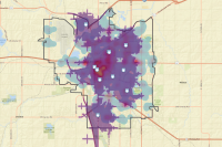 Gis Map Lincoln Ne Lincoln Crime Analysis - Overview