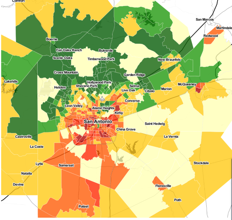 Redlining in San Antonio