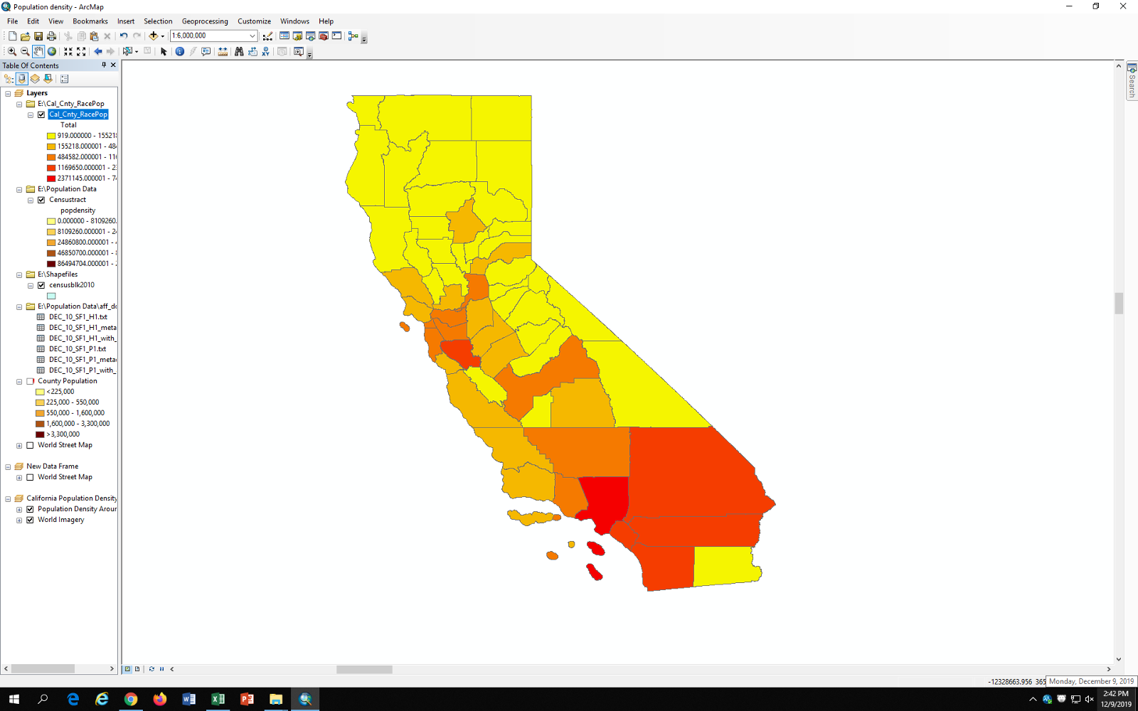 30 California Population Density Map Maps Online For You